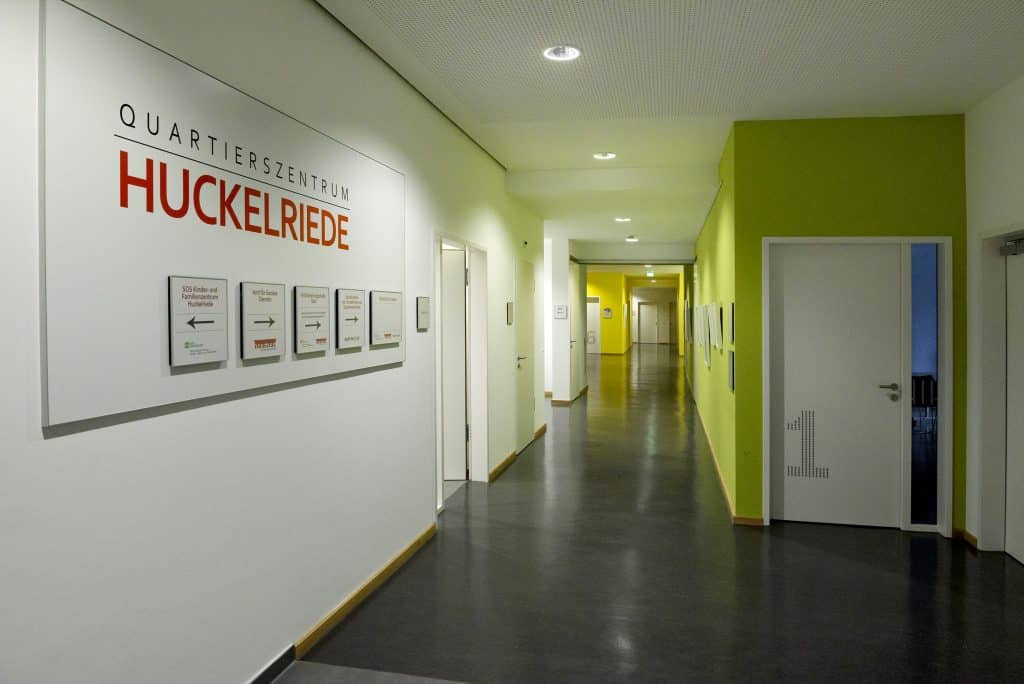 Räumlichten Quartierszentrum Huckelriede